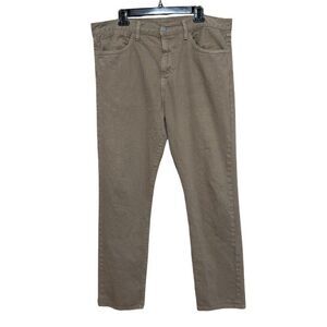 Save Khaki United Jeans Mens Size 38x34 Tan Brown Straight Leg Made In USA